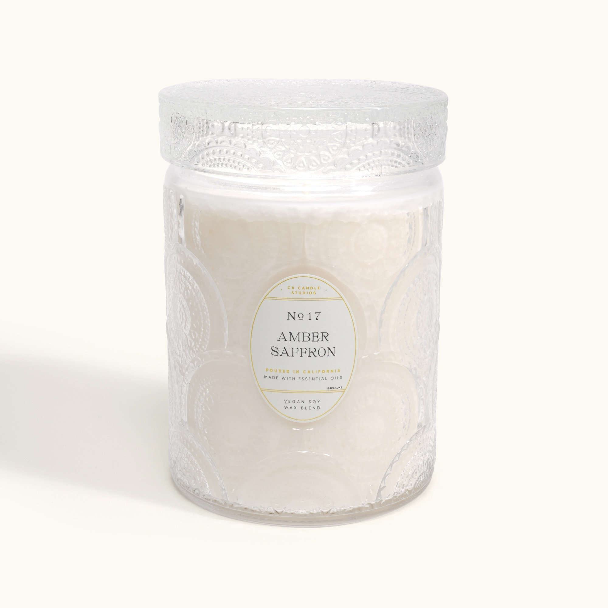 Amber Saffron 18oz Candle
