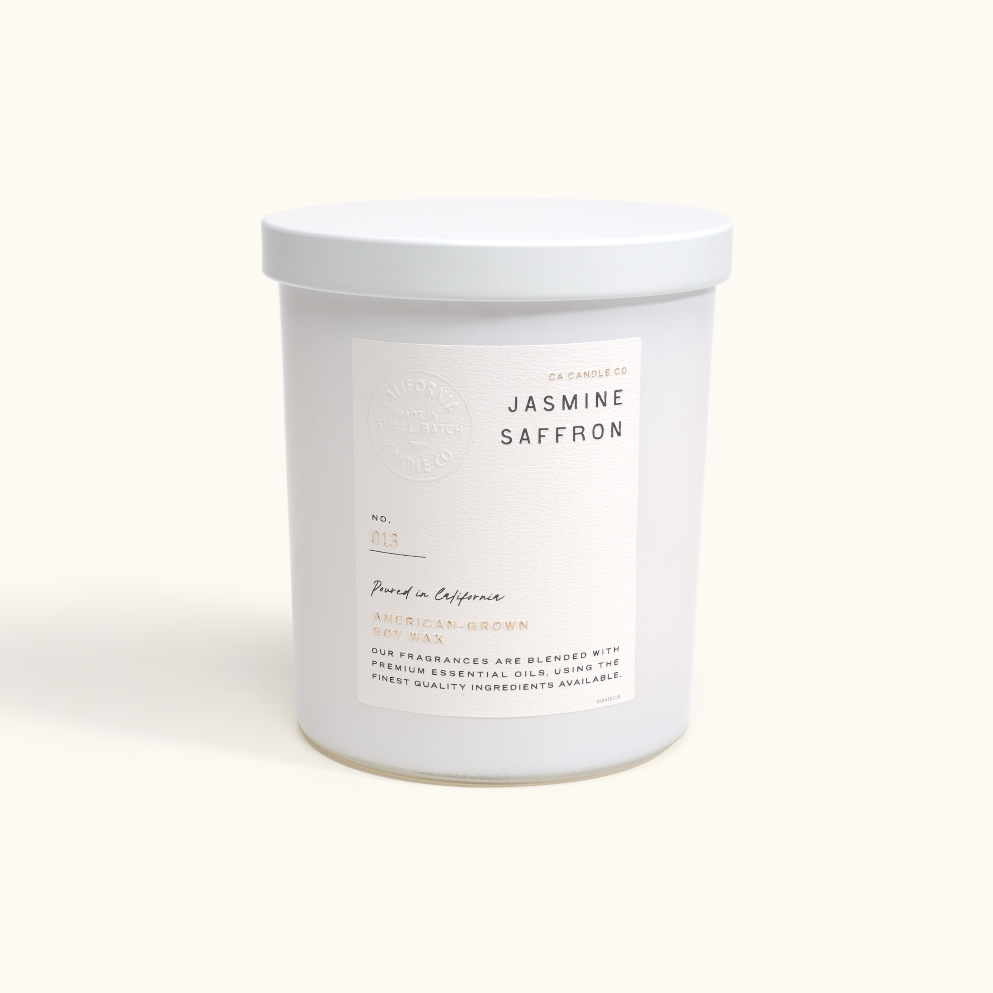 Jasmine Saffron 9oz Candle