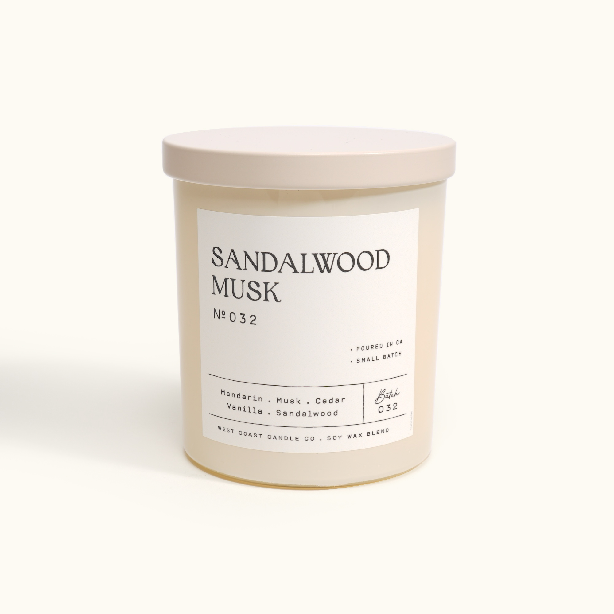 Sandalwood Musk 9oz Candle